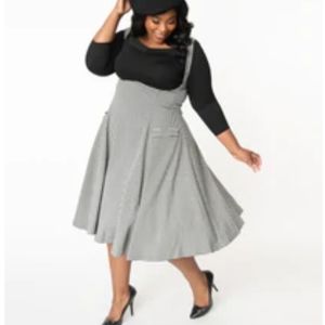Amma Suspender Swing Skirt